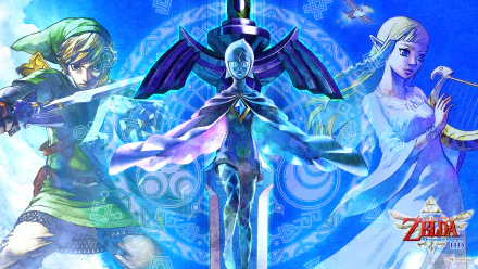 Master Sword Princess Zelda Fi (The Legend Of Zelda) Link video game The Legend Of Zelda: Skyward Sword HD Desktop Wallpaper | Background Image