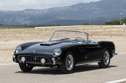  Black 1950 Ferrari 250 GT Cabriolet