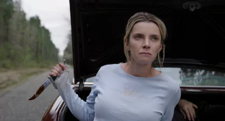 Betty Gilpin movie The Hunt (2020) HD Desktop Wallpaper | Background Image
