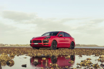  Red Porsche Cayenne GTS Coupé