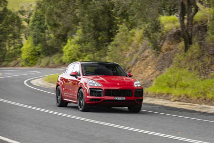  Red Porsche Cayenne GTS Coupé