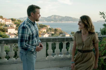 Camille Cottin Matt Damon movie Stillwater HD Desktop Wallpaper | Background Image