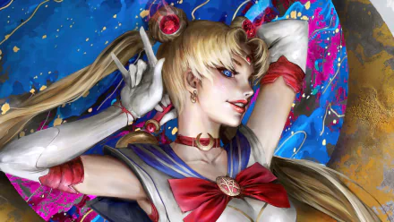 Usagi Tsukino Anime Sailor Moon HD Desktop Wallpaper | Background Image