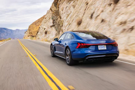  2022 Blue Audi e-tron GT Quattro