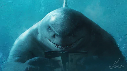 DC Comics King Shark (DC Comics) movie The Suicide Squad HD Desktop Wallpaper | Background Image