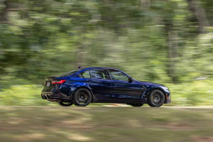  2021 Blue BMW M3 Competition (G80)