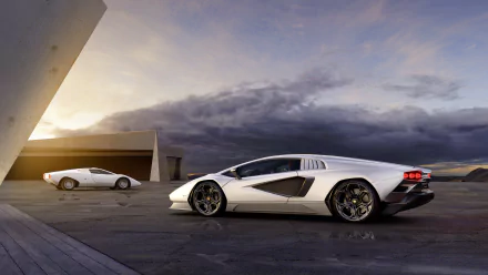 vehicle Lamborghini Countach LPI 800-4 HD Desktop Wallpaper | Background Image