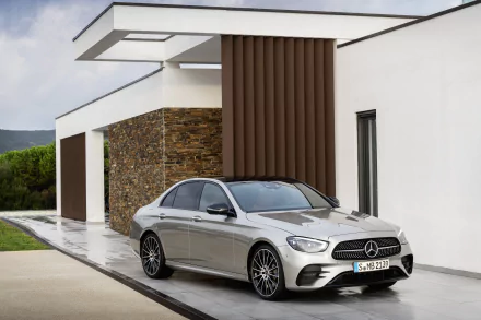  Silver Mercedes-Benz E 450 4MATIC AMG Line (W213)