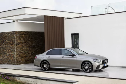  Silver Mercedes-Benz E 450 4MATIC AMG Line (W213)