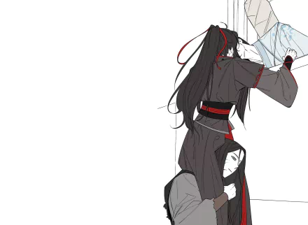 Wen Ning Wei Wuxian Lan Wangji Anime Mo Dao Zu Shi HD Desktop Wallpaper | Background Image