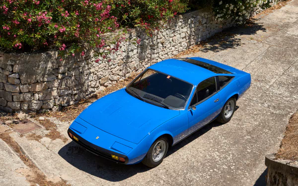  Blue Ferrari 365 GTC/4