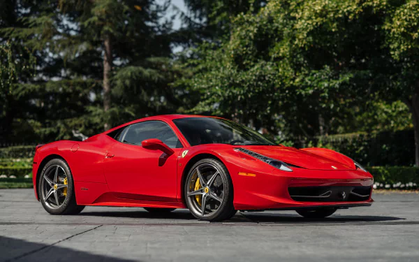 supercar vehicle Ferrari 458 Italia HD Desktop Wallpaper | Background Image