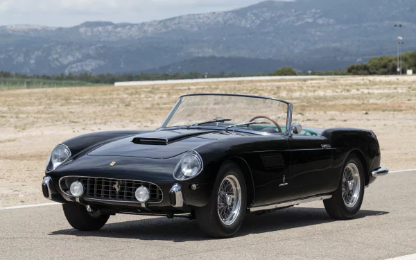  Black 1950 Ferrari 250 GT Cabriolet
