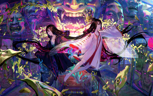 Menreiki (Onmyouji) Anime Onmyoji HD Desktop Wallpaper | Background Image