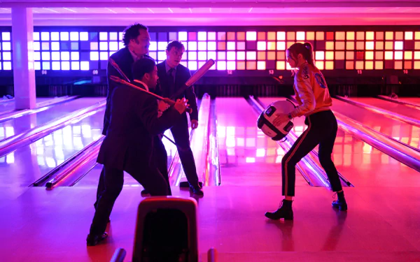 Karen Gillan movie Gunpowder Milkshake HD Desktop Wallpaper | Background Image