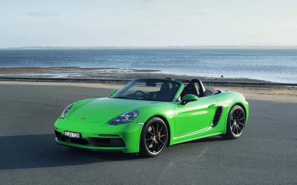  Green Porsche 718 Boxster GTS 4.0 MT (982)