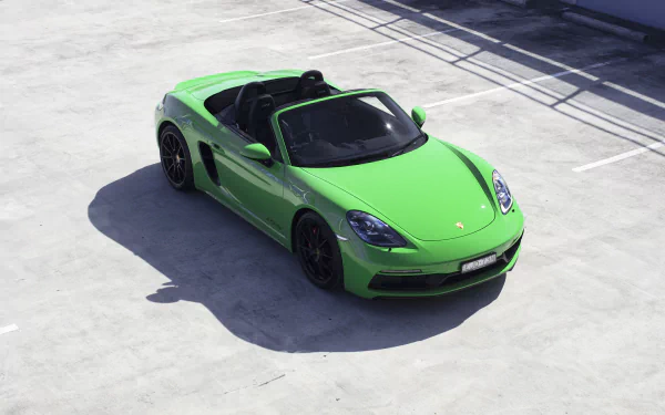  Green Porsche 718 Boxster GTS 4.0 MT (982)