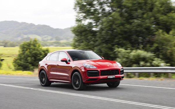  Red Porsche Cayenne GTS Coupé