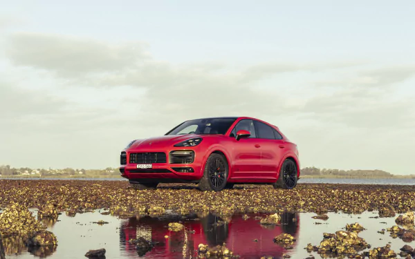  Red Porsche Cayenne GTS Coupé