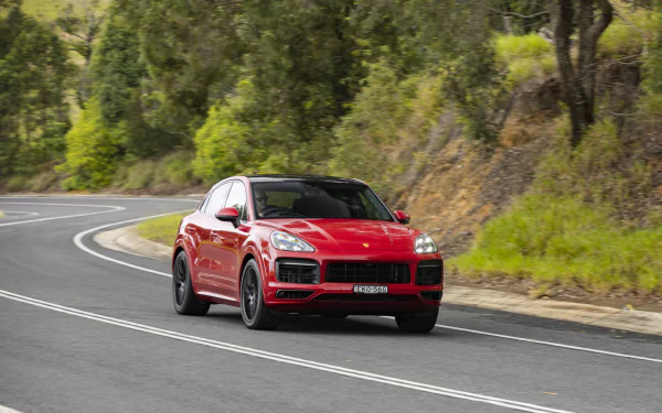  Red Porsche Cayenne GTS Coupé