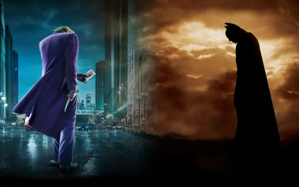 Joker Batman movie the dark knight trilogy HD Desktop Wallpaper | Background Image
