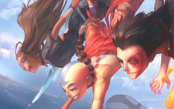 Anime Avatar: The Last Airbender Avatar (Anime) Aang Zuko Katara HD Wallpaper | Background Image