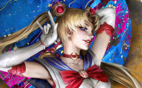 Usagi Tsukino Anime Sailor Moon HD Desktop Wallpaper | Background Image