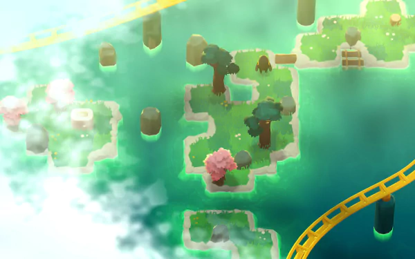 video game A Monster's Expedition HD Desktop Wallpaper | Background Image