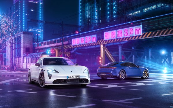 Vehicles Porsche Taycan Porsche HD Wallpaper | Background Image