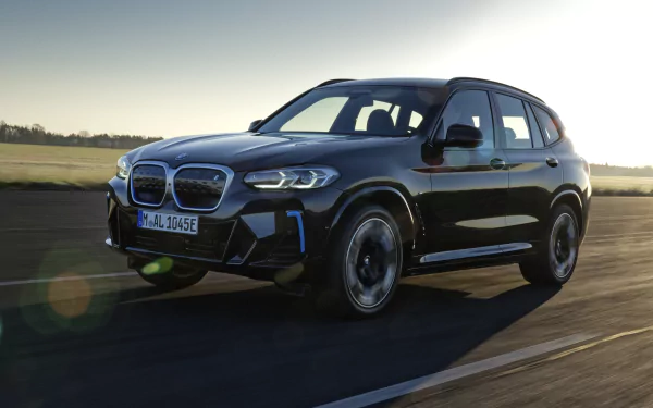  Black BMW iX3 M Sport (G08)
