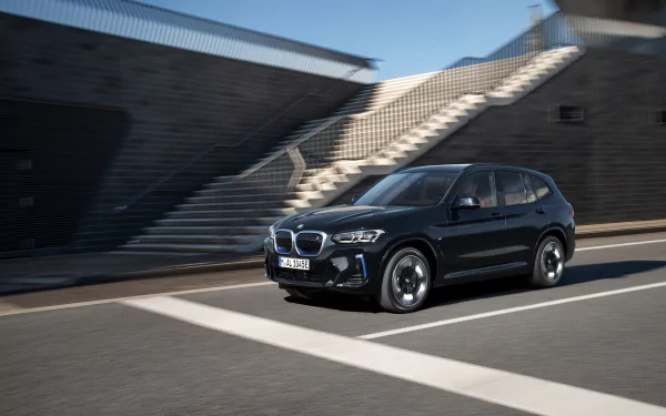  Black BMW iX3 M Sport (G08)