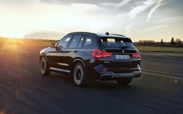  Black BMW iX3 M Sport (G08)