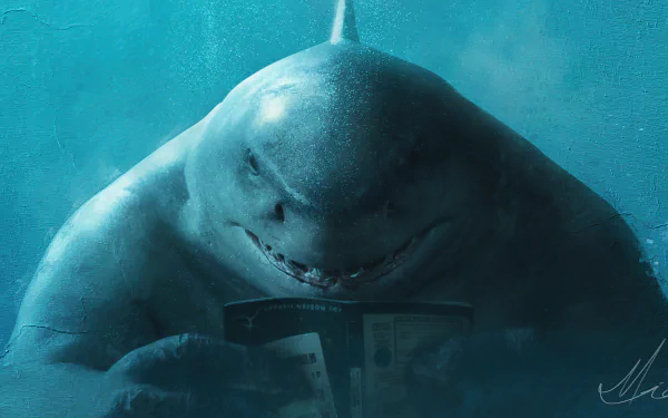DC Comics King Shark (DC Comics) movie The Suicide Squad HD Desktop Wallpaper | Background Image