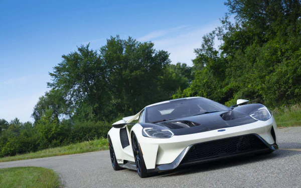  2022 White Ford GT "'64 Heritage Edition"