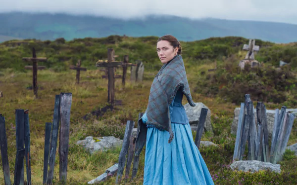 Florence Pugh movie The Wonder HD Desktop Wallpaper | Background Image