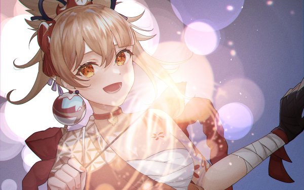 Video Game Genshin Impact Yoimiya HD Wallpaper | Background Image