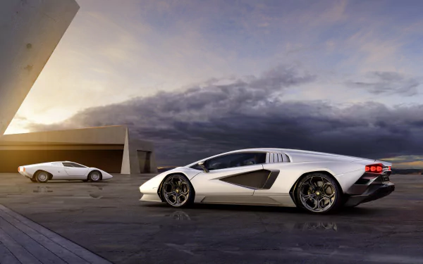 vehicle Lamborghini Countach LPI 800-4 HD Desktop Wallpaper | Background Image