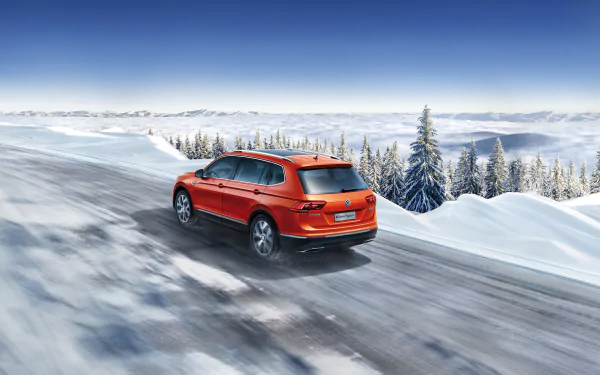 SUV vehicle Volkswagen Tiguan L HD Desktop Wallpaper | Background Image