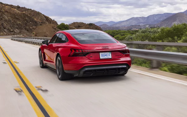  2022 Red Audi RS e-tron GT