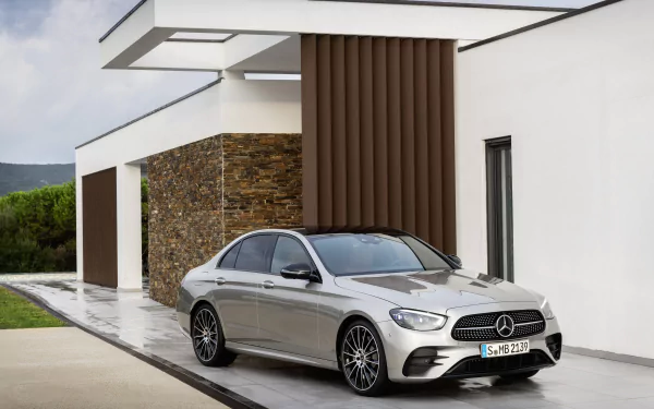  Silver Mercedes-Benz E 450 4MATIC AMG Line (W213)