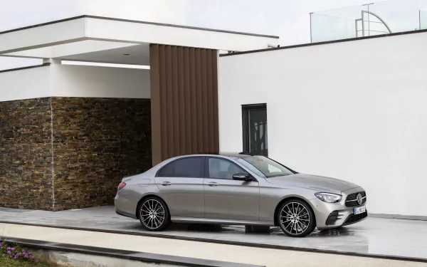  Silver Mercedes-Benz E 450 4MATIC AMG Line (W213)