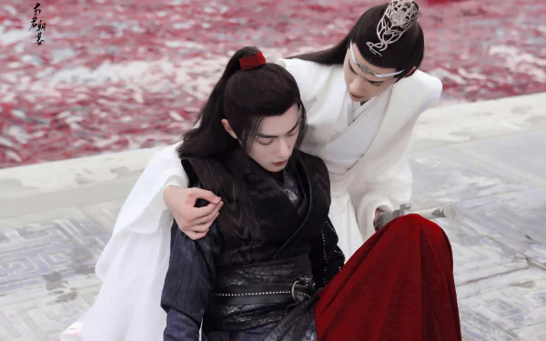 Wang Yibo Xiao Zhan Wei Wuxian Lan Wangji TV Show The Untamed HD Desktop Wallpaper | Background Image