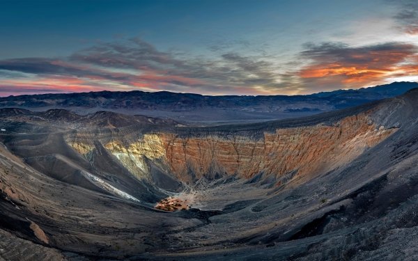 Earth Death Valley Crater HD Wallpaper | Background Image