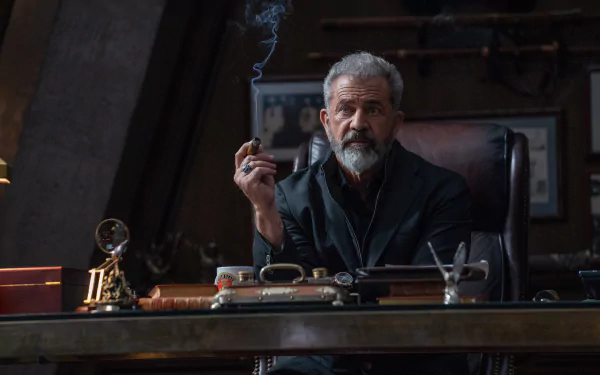 Mel Gibson movie Boss Level HD Desktop Wallpaper | Background Image