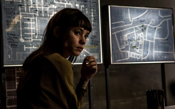 Astrid Bergès-Frisbey movie The Vault (2021) HD Desktop Wallpaper | Background Image