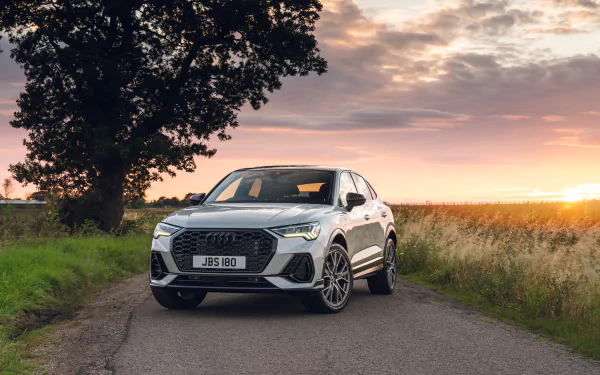 SUV vehicle Audi Q3 45 TFSI Sportback S Line HD Desktop Wallpaper | Background Image