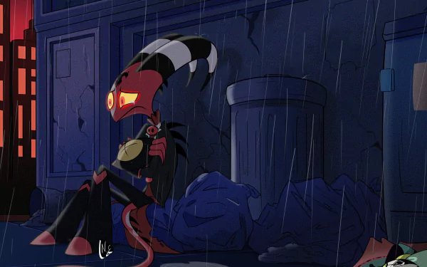 Robo Fizz (helluva Boss) Blitzo (Helluva Boss) TV Show helluva boss HD Desktop Wallpaper | Background Image