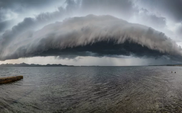 cloud nature storm HD Desktop Wallpaper | Background Image