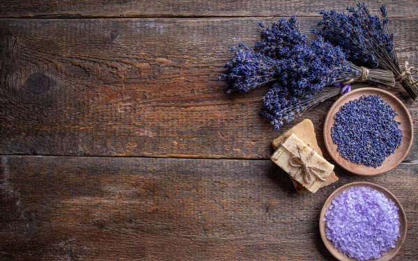 flower still life bath salt man made spa HD Desktop Wallpaper | Background Image