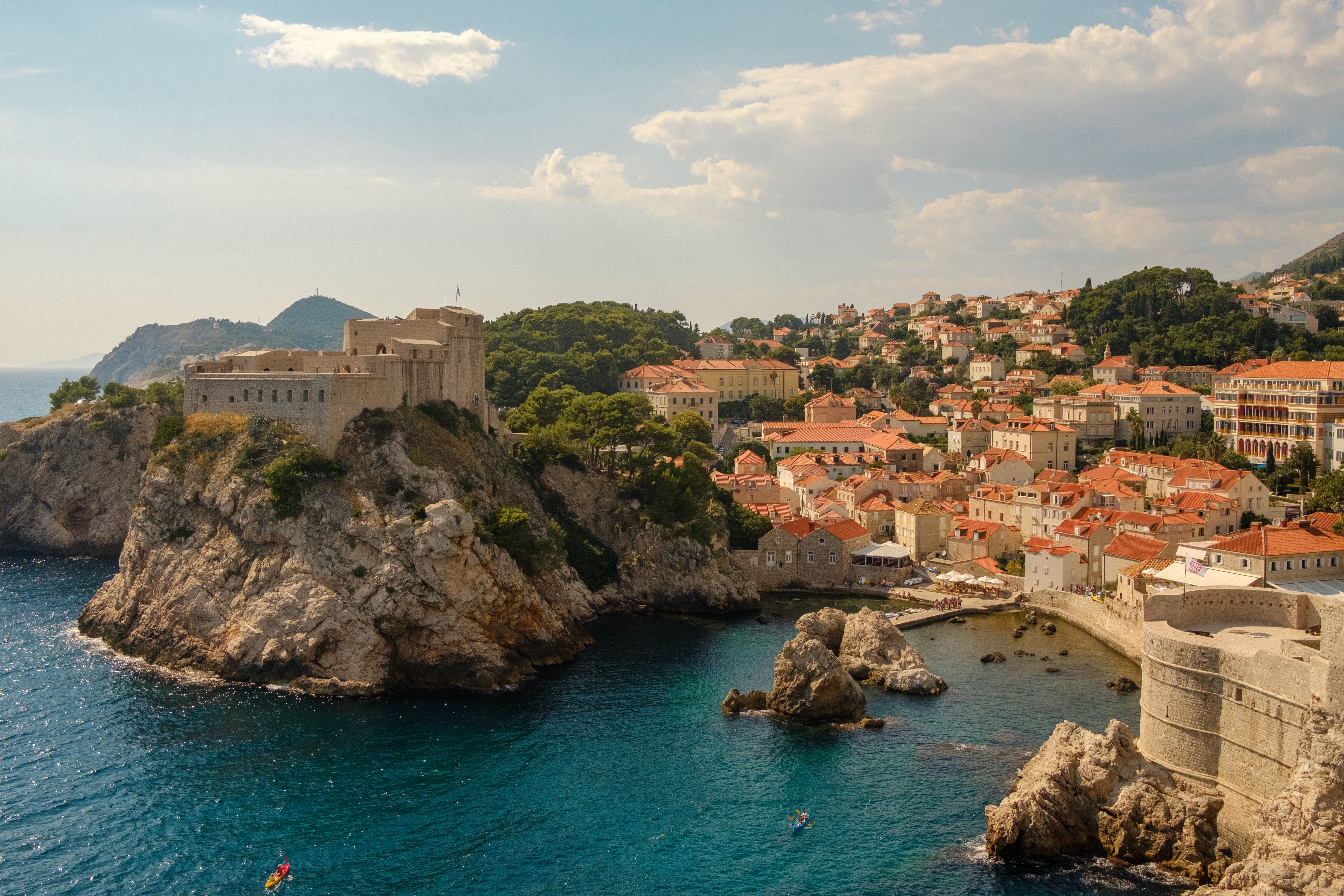 The old town of Dubrovnik, Croatia by Morgan